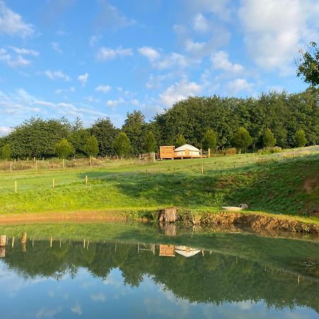 Bracken Yurt At Walnut Farm Glamping Hotel Netherbury Exterior foto